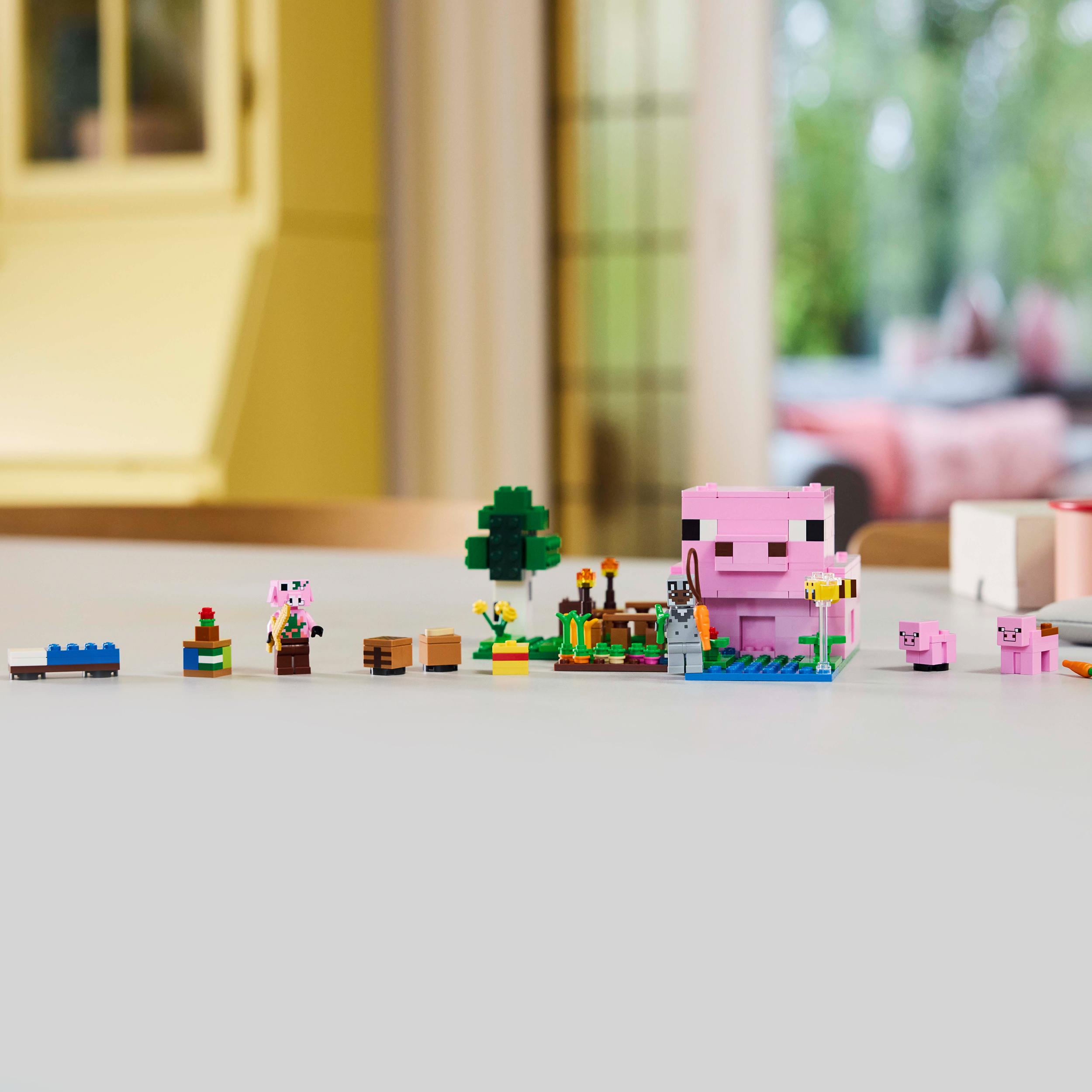 LEGO Minecraft kiaulės namas ūkis 21268
