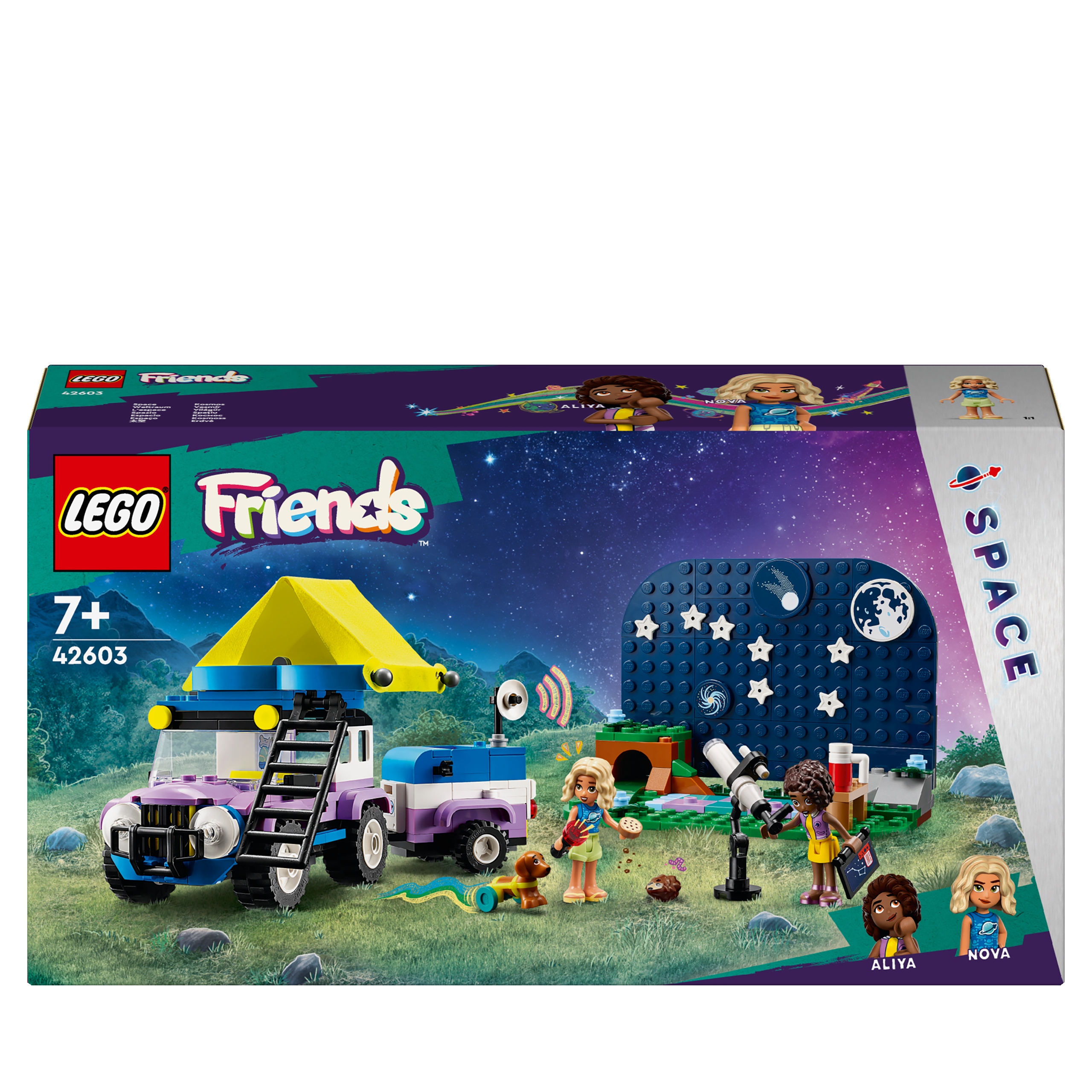 Lego Friends 42603 karavana žvaigždžių stebėjimui