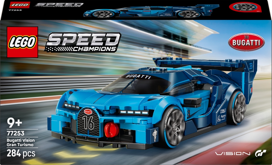LEGO Speed ​​​​Champions Bugatti Vision GT Auto hiperautomobilis
