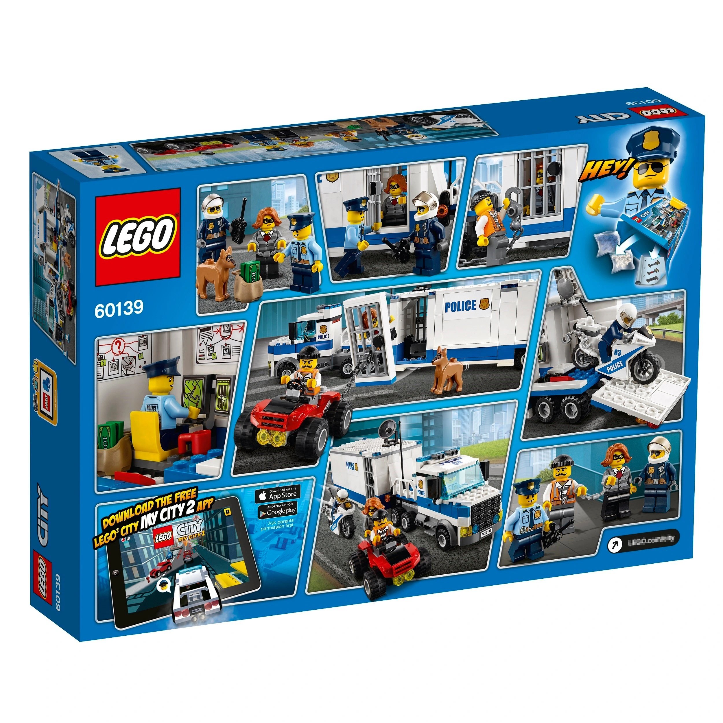 Lego City komplektas 60139