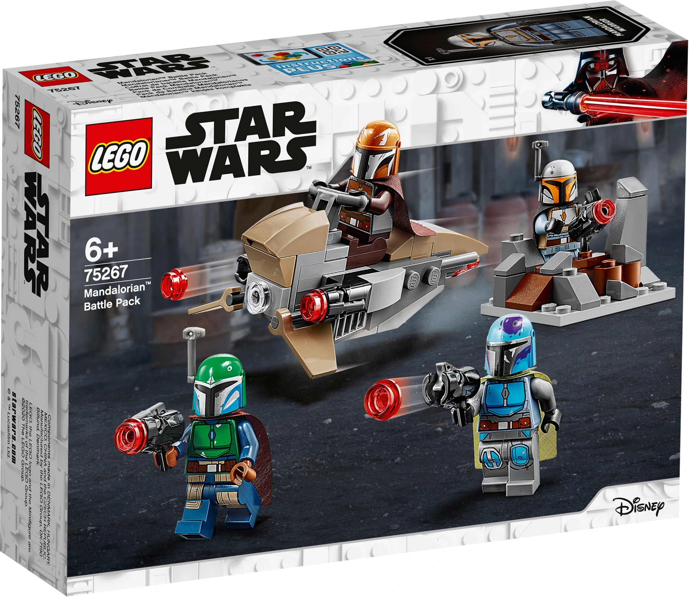 LEGO Star Wars 75267 Mandalorijos mūšio rinkinys ŠIEK ĮDARYTA!!!
