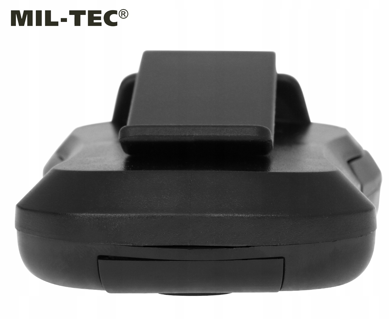 Žibintuvėlis su segtuku Mil-Tec 50 lm priekinis žibintas, skirtas Hat Visor kuprinei juodai