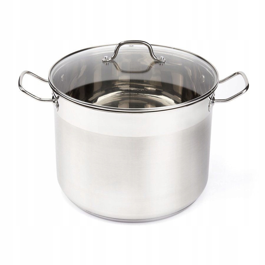 TRADICINIS NERŪDIJANČIO NERŪDijančio plieno PUODAS GASTRO FLORINA AUKŠTAS 30cm 15,5l