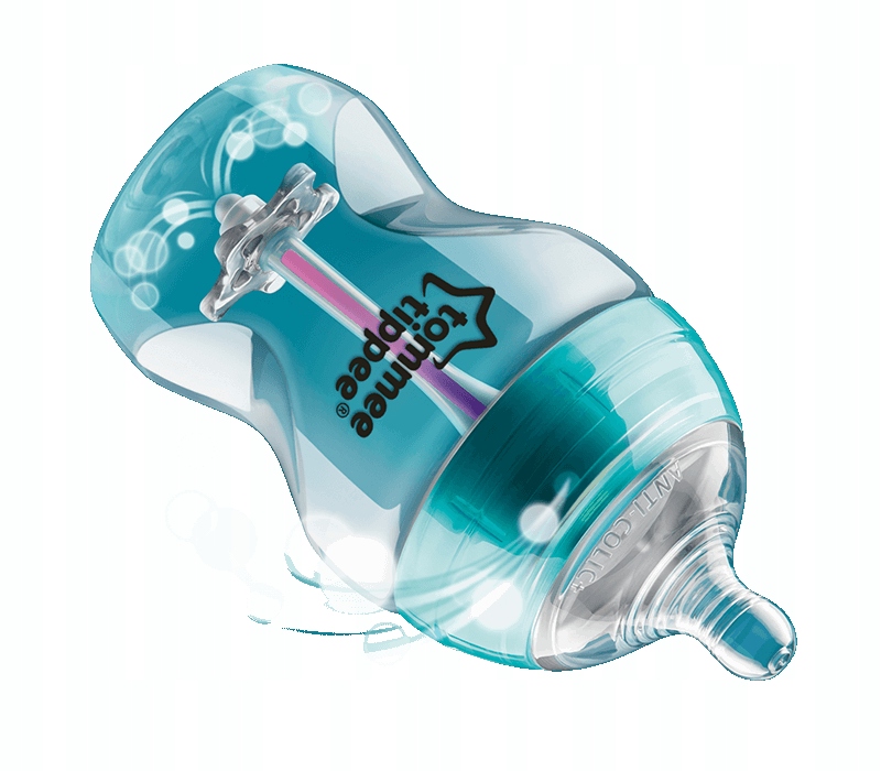 Tommee Tippee anti-kolika butelka 340 ml mėlyna