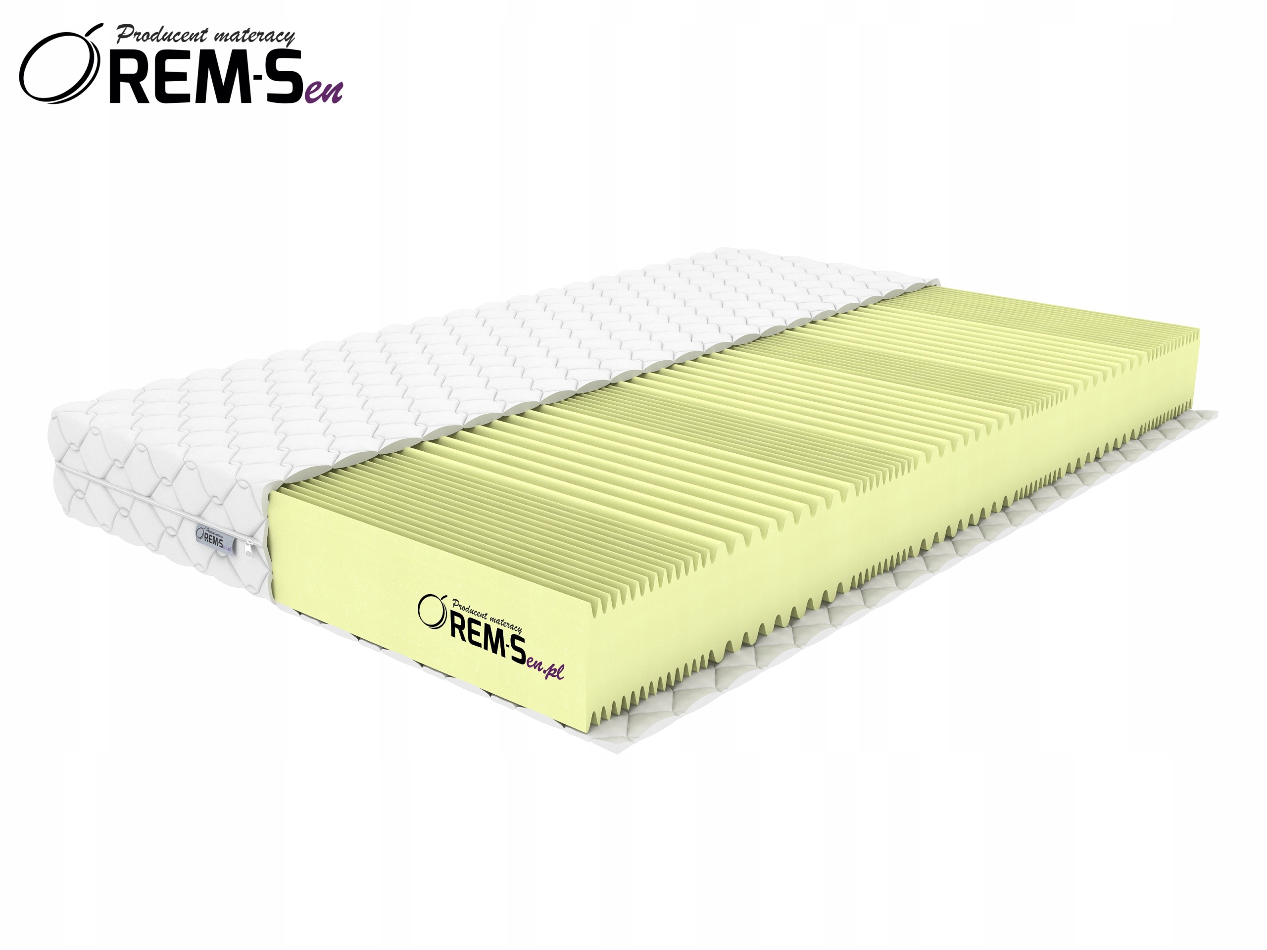 Čiužinys 80x190 15cm Iki 30kg/m3 7 ZONOS PokrPIK H4