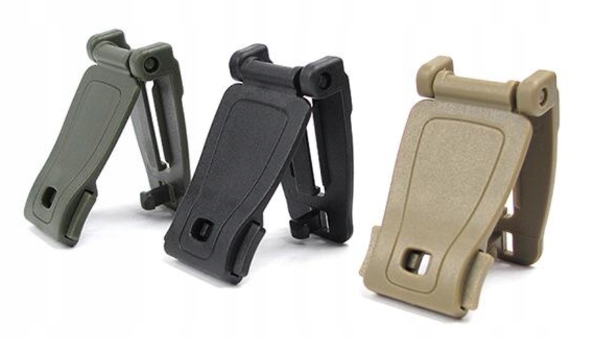 MOLLE HOLDER EDC STRAP TOBRA CONNECTOR KURIŠNĖS DIRŽELAI