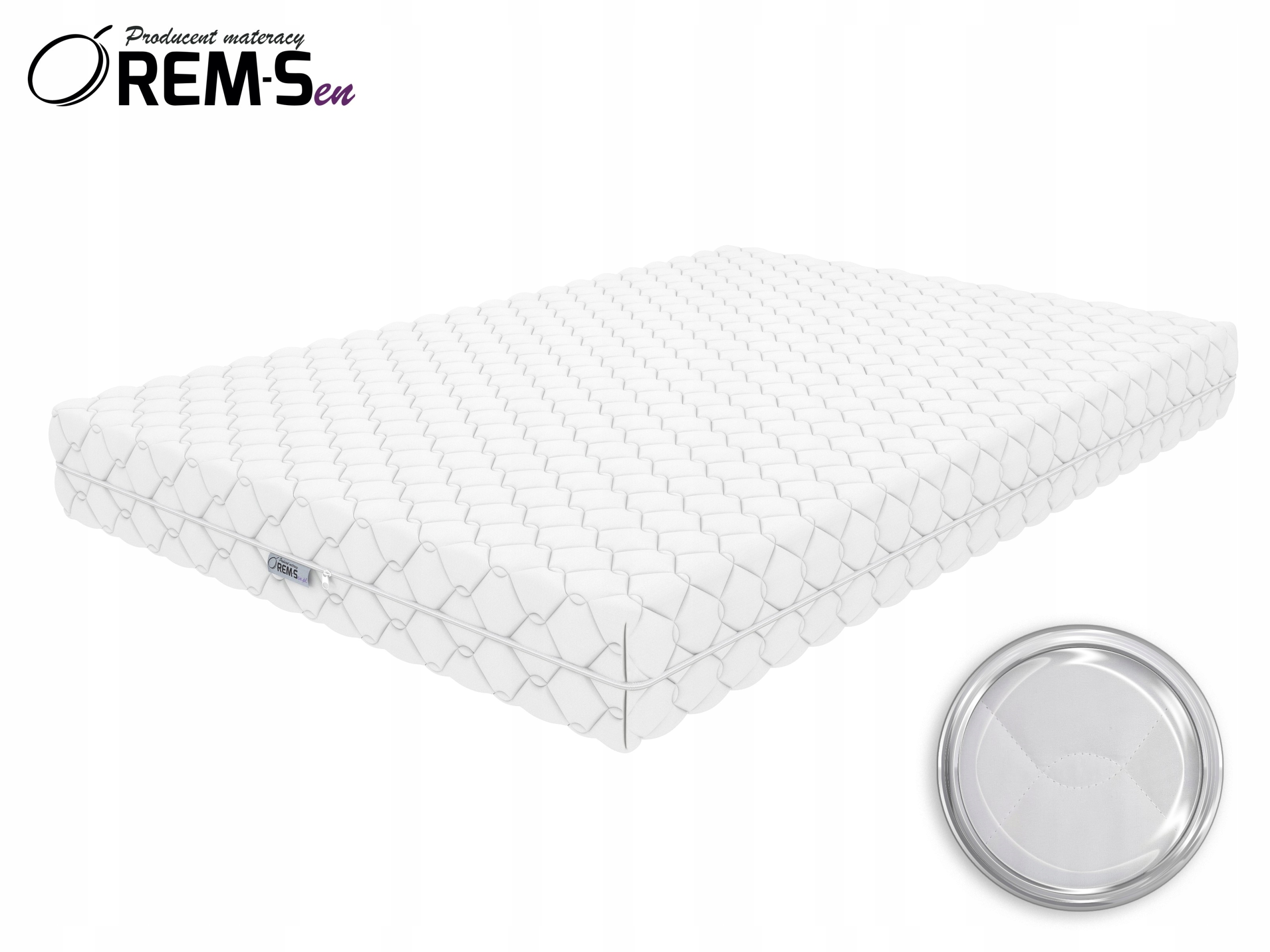 Čiužinys 90x200 15cm Iki 30kg/m3 7STREF PokrowPIK H3