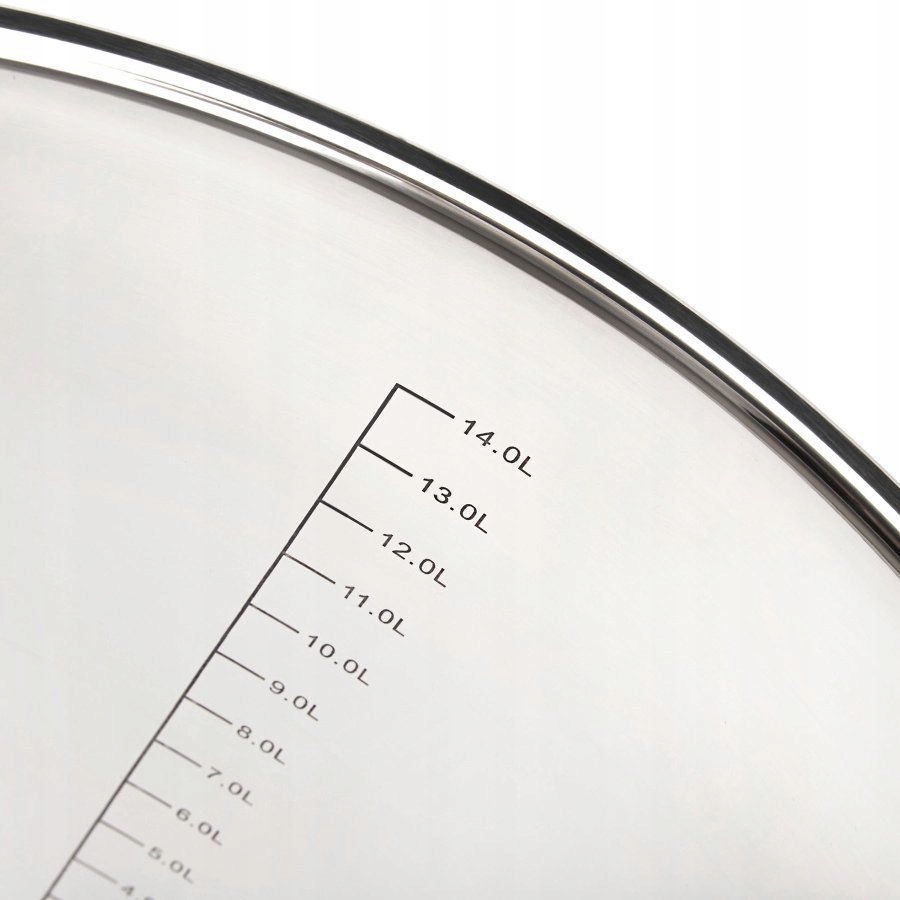 TRADICINIS NERŪDIJANČIO NERŪDijančio plieno PUODAS GASTRO FLORINA AUKŠTAS 30cm 15,5l