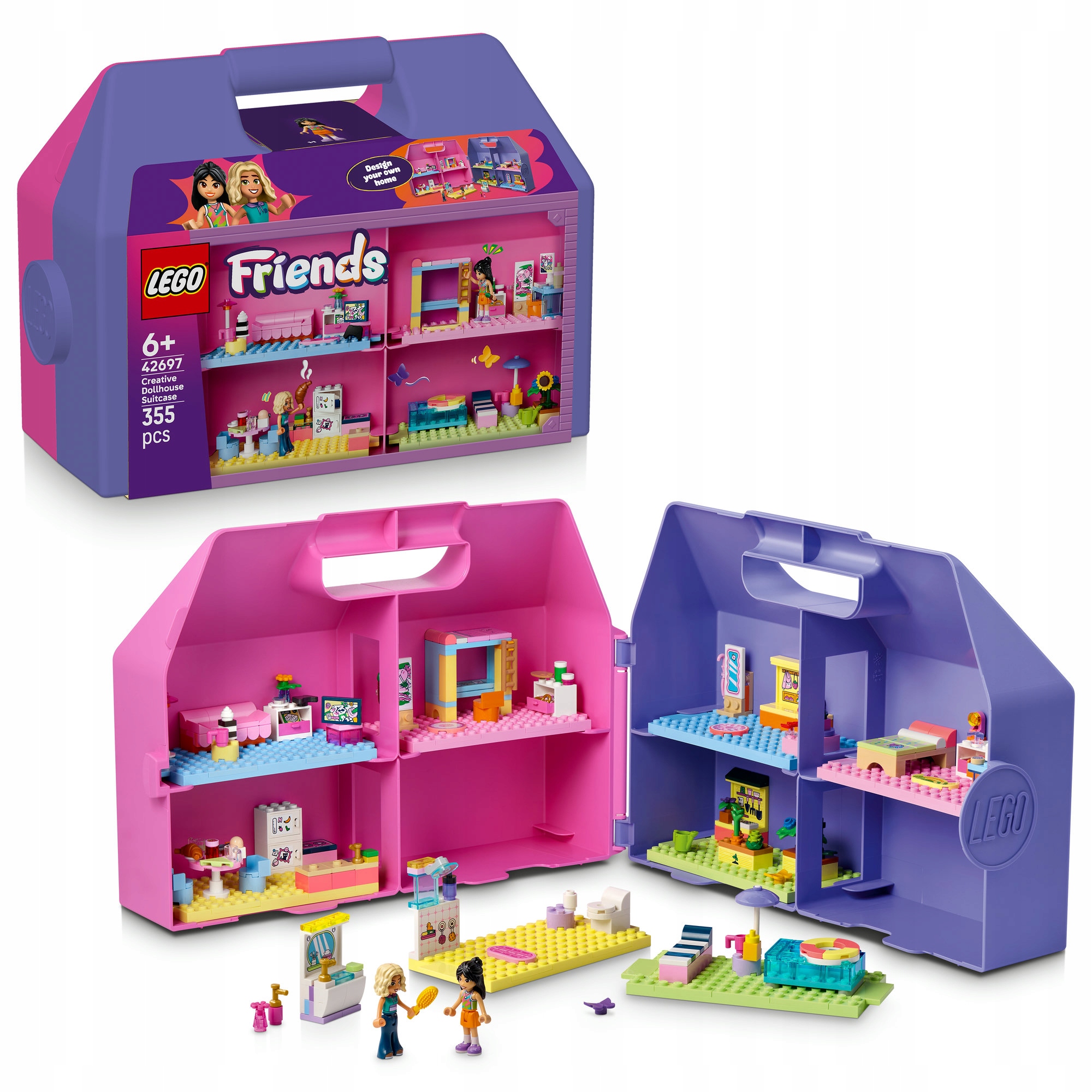 LEGO Friends 42697 kabanėlių valizėlė