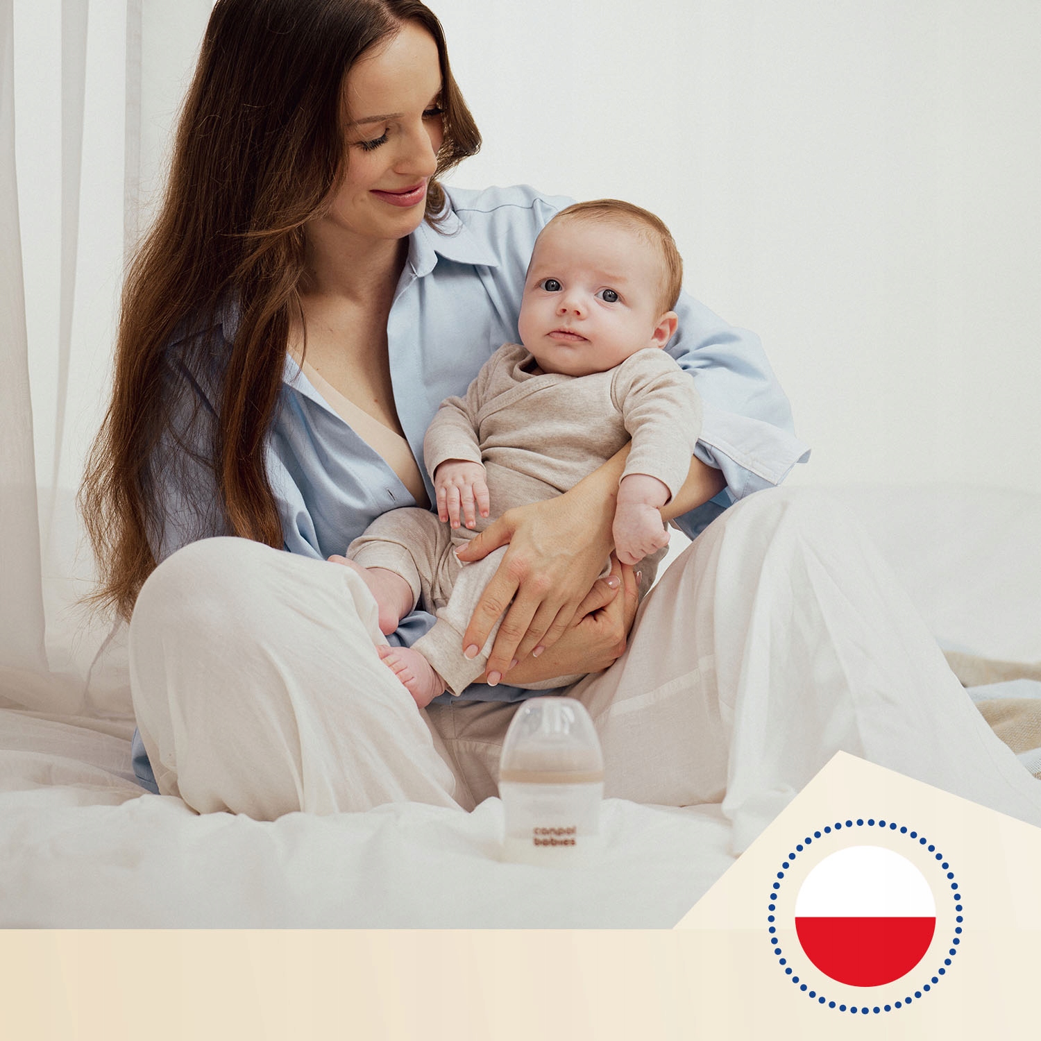 Canpol babies butelė Natural Shape 260 ml dvipakis