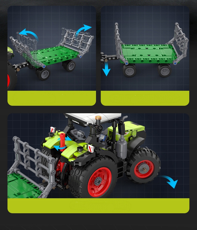 Cada ciągnik rolniczy CLAAS ARION 660, 448 dalys