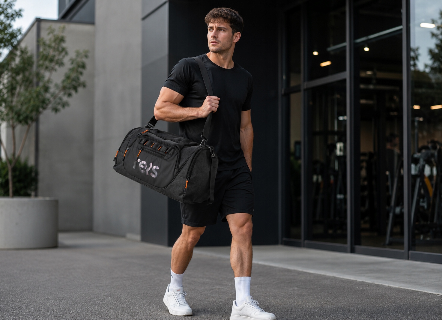 Sportinis ir turistinis kelioninis krepšys, SUSTARPINTAS DUGNIS darbui, 35 L