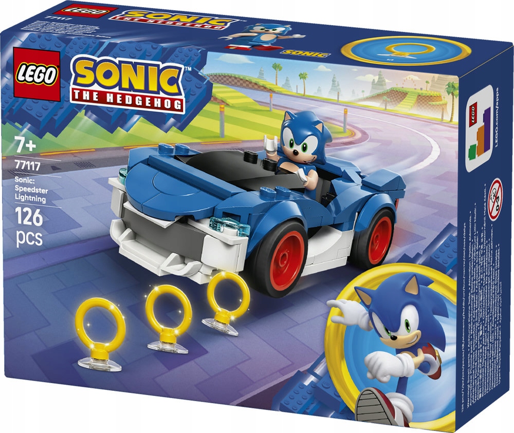 LEGO Sonic 77117 Sonic: Speedster Lightning