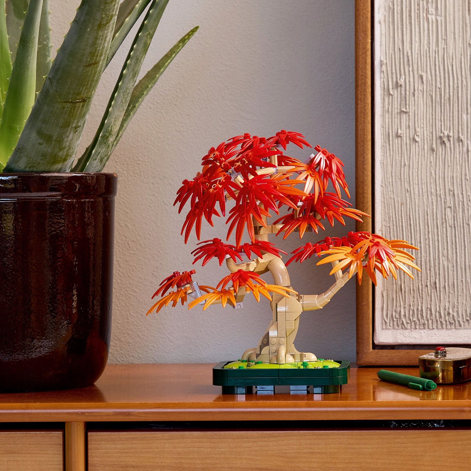 LEGO ICONS 10348 PALM MAPLE BONSAI, kaladėlių rinkinys +18 m.