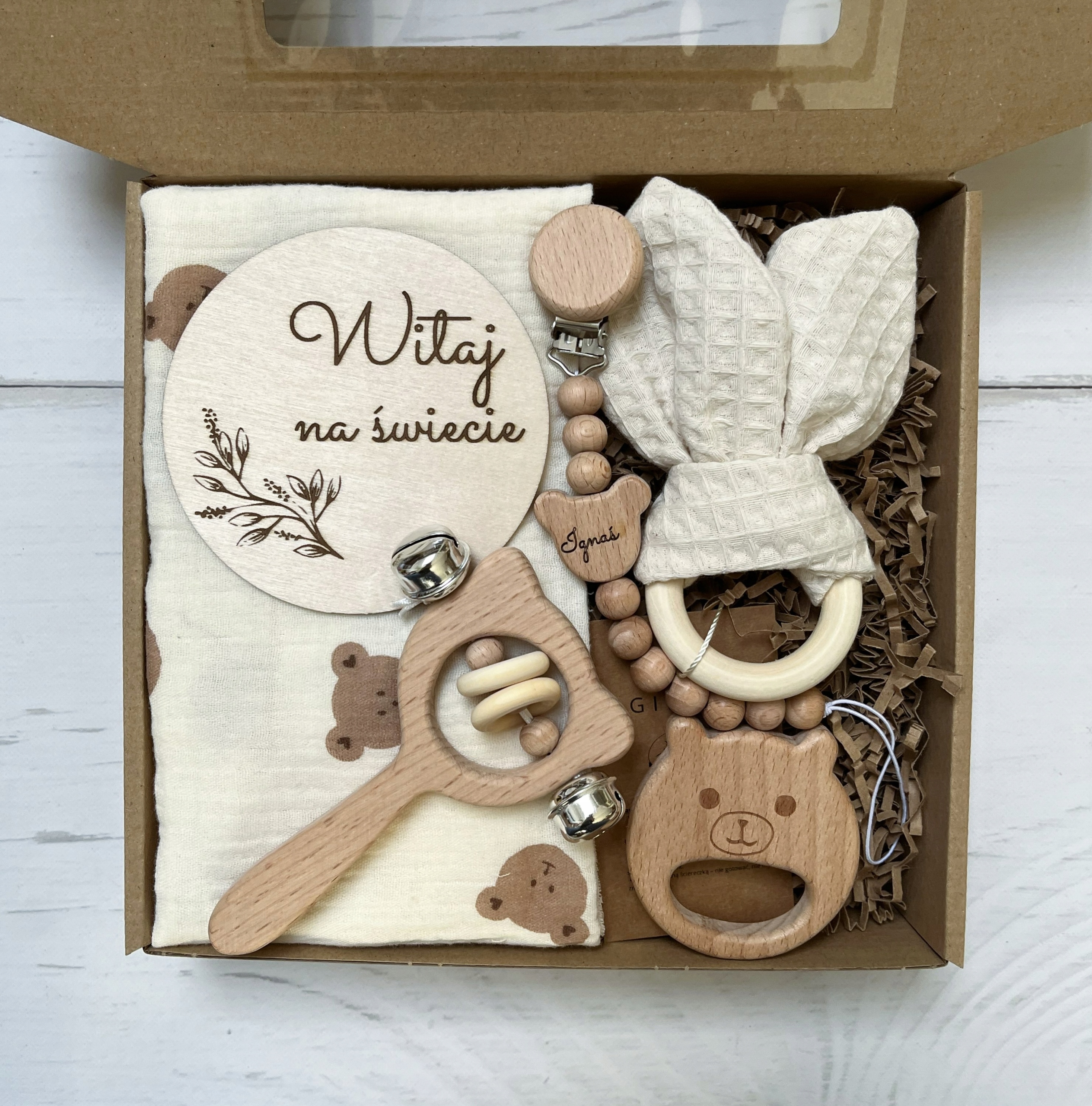 Novogimdžiui dovanu rinkinys, baby shower dėžė