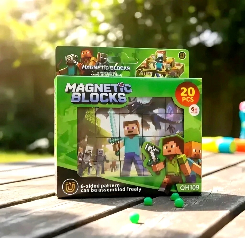 MAGNETINIAI BLOKAI PAKSELIAI MAGNETINIAI BLOKAI STATYBINIAI 20 EL.