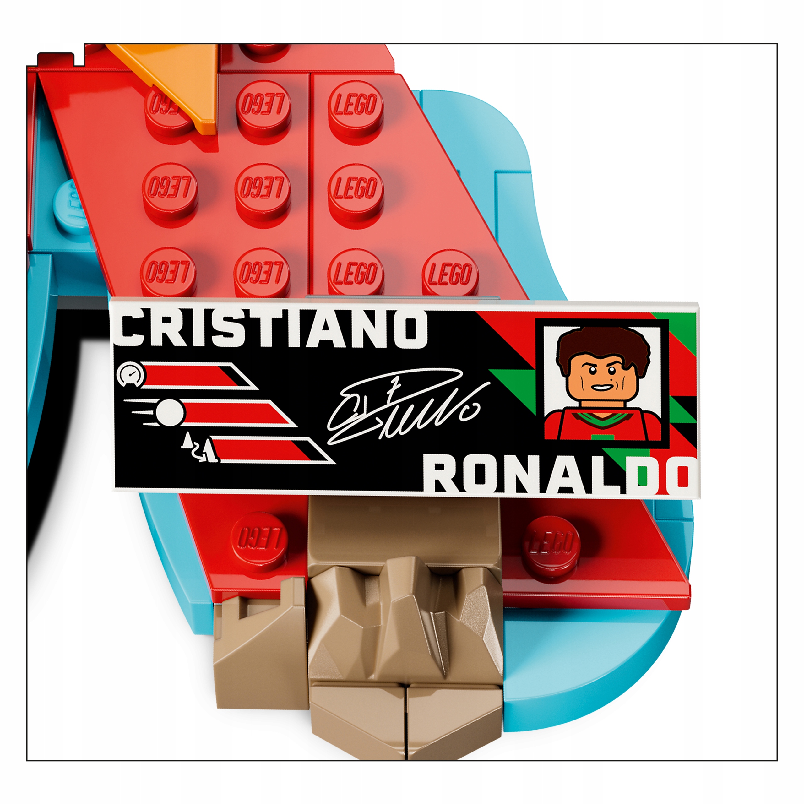 LEGO EDITIONS 43012 CRISTIANO RONALDO Futbolo akimirkos, futbolas