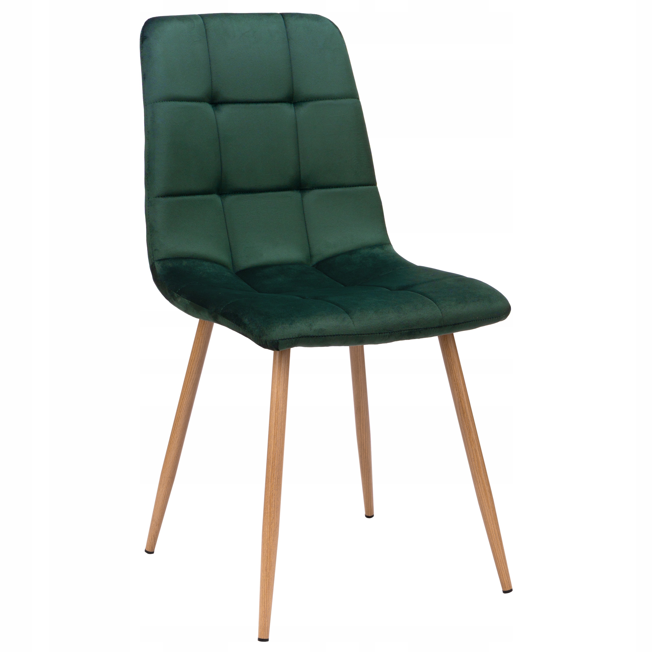 GREEN METAL dygsniuota minkšta VELVETINĖ KĖDĖ SVETAINEI VALGOMUI