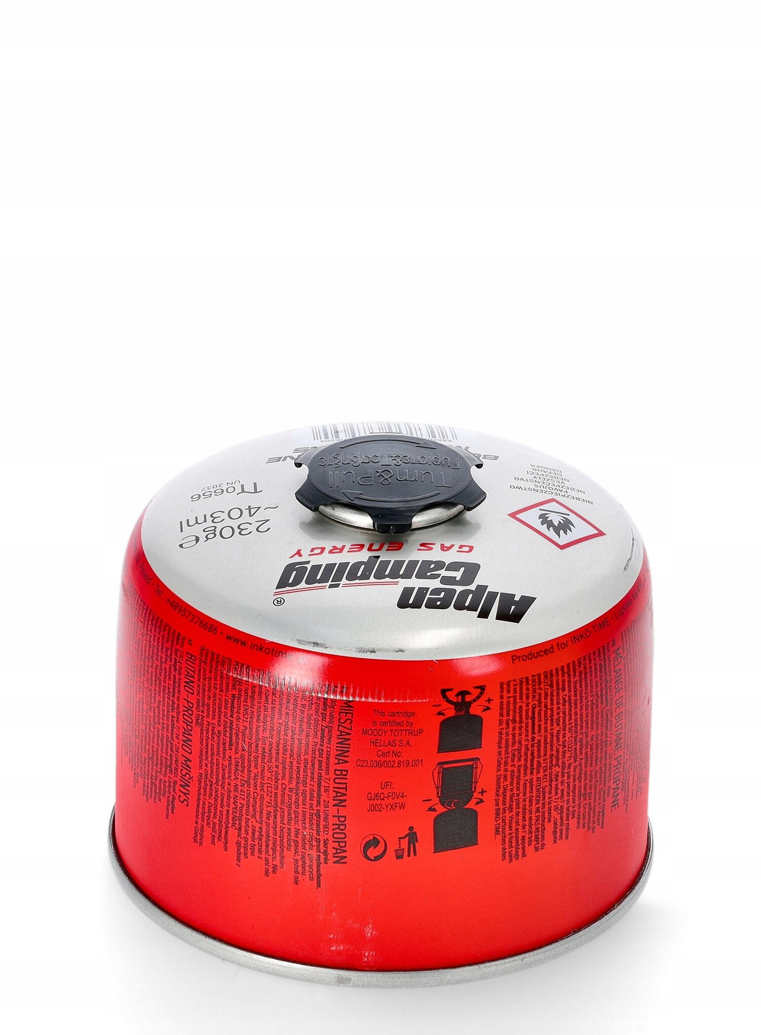 Alpen Camping dujinis kartridžas 230 g