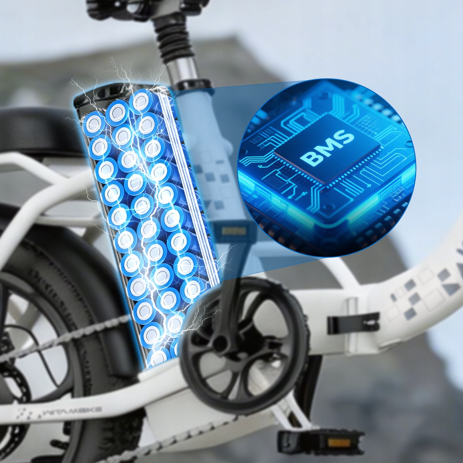 2026 m. sulankstomas elektrinis dviratis suaugusiems WITAMBIKE 250W 48V 768WH