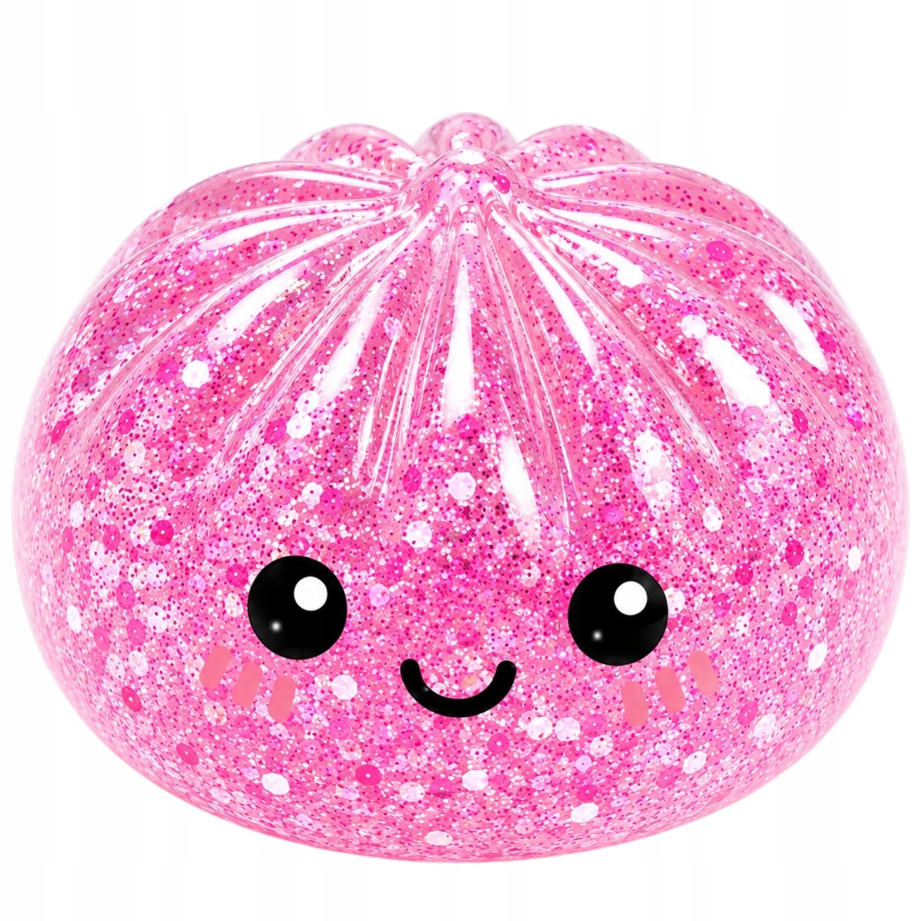 Toys gniotek pieróg świecący brokat dumpling