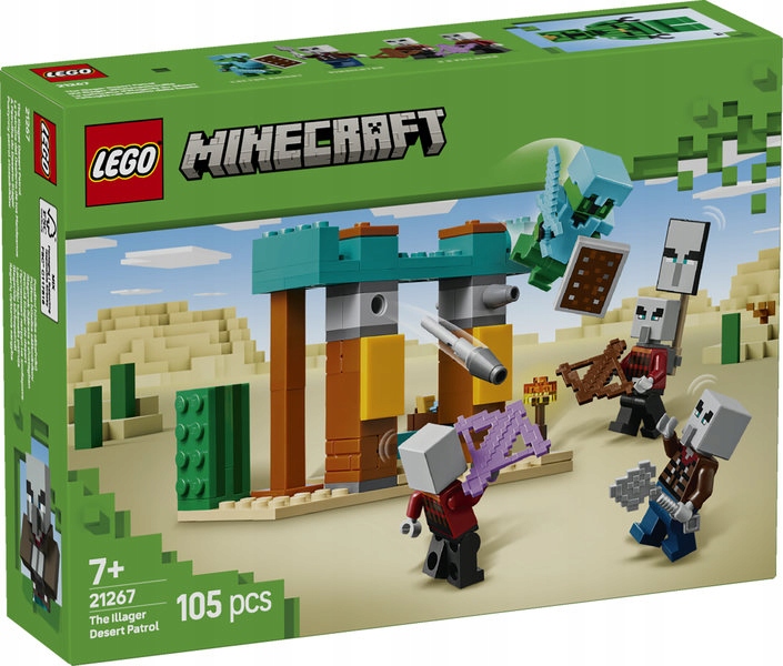 LEGO Minecraft Desert Illager Patrol 21267