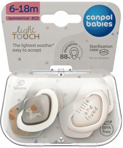 Canpol babies čiulptukai simetraliniai 6-18 mėn.