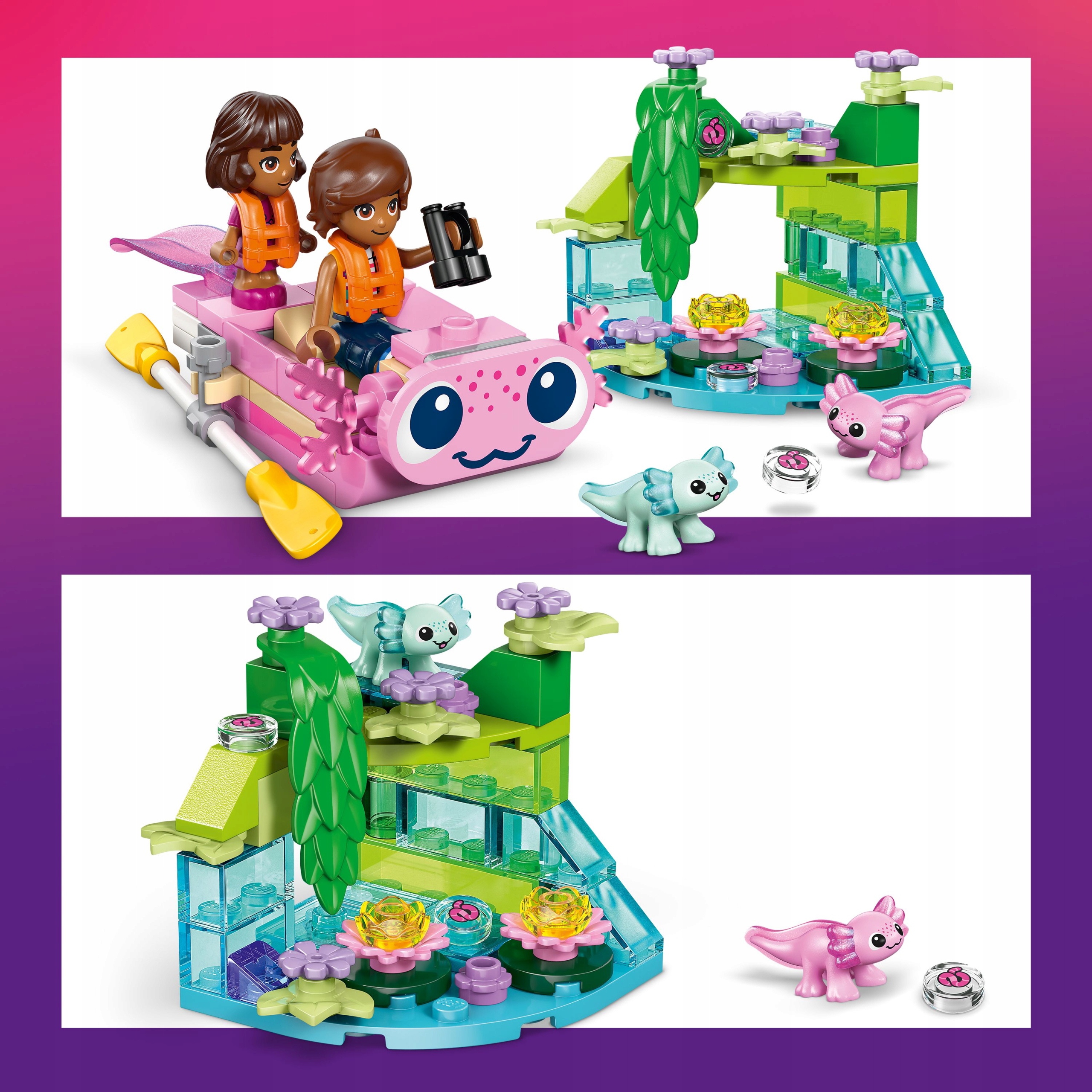 LEGO Friends Axolotl Boat Adventure 42681