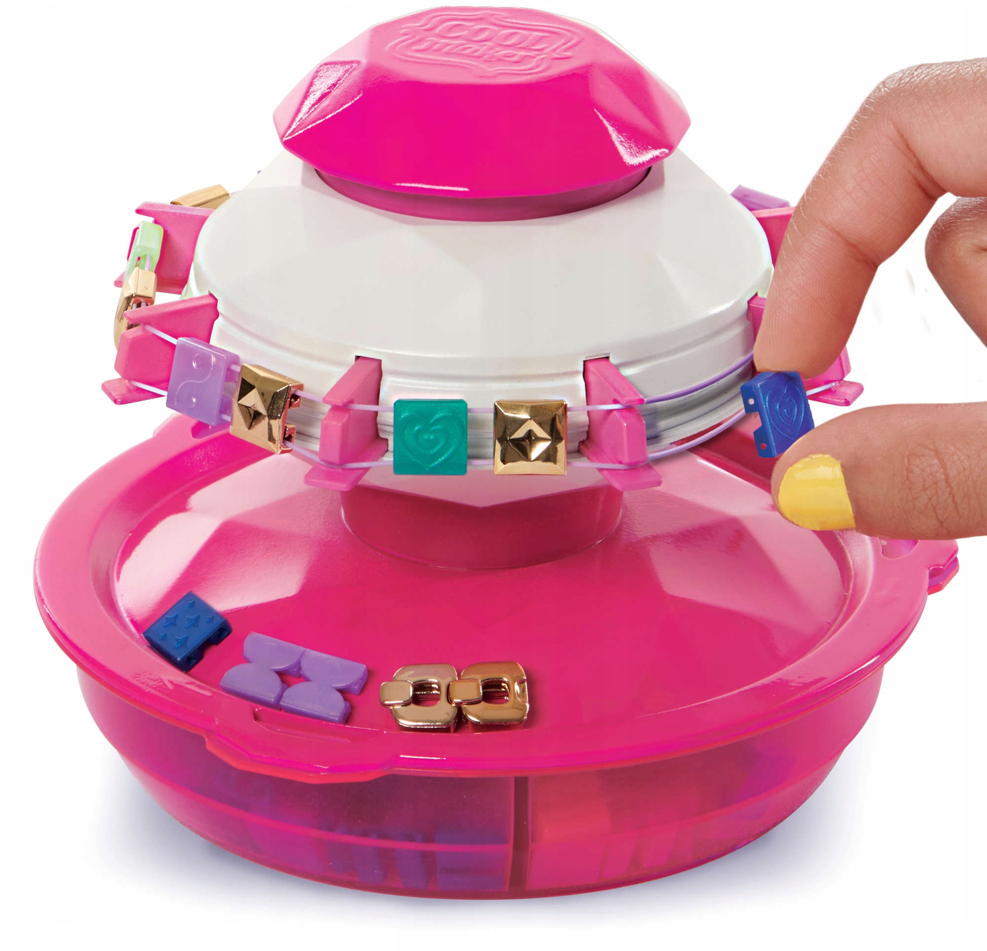 COOL MAKER POP STILIAUS APYNĖČIŲ GAMYBOS RINKINYS MAKE BRACELETS