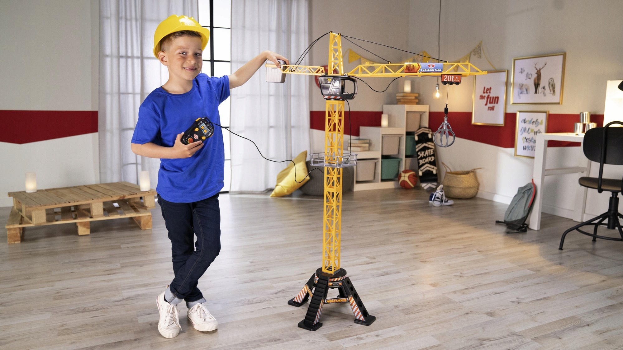 MEGA KRANAS KRANAS SU GARSU NUOTOLINIO PULTO VALDYMU 120 CM + NUOTOLINIO VALDYMAS