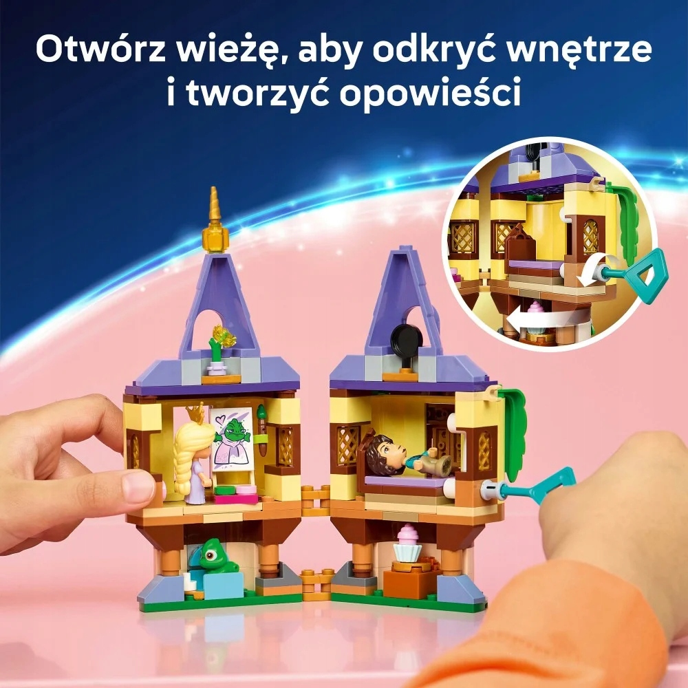 LEGO DISNEY PRINCESS Rapunzel mažasis bokštelis 43294