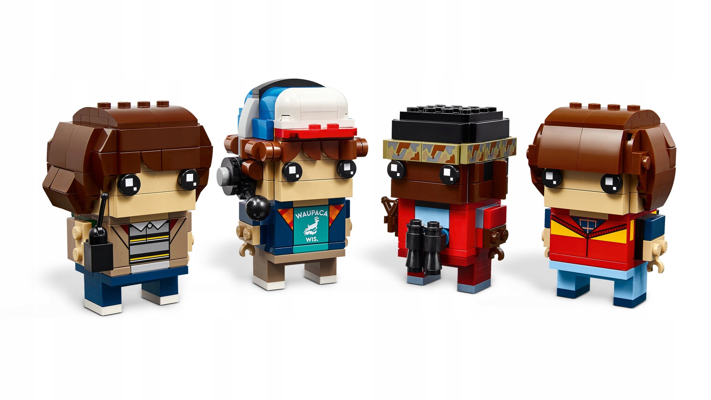 LEGO 40801 BrickHeadz figūrėlės Dustinas Mike'as Vilis Lukasas