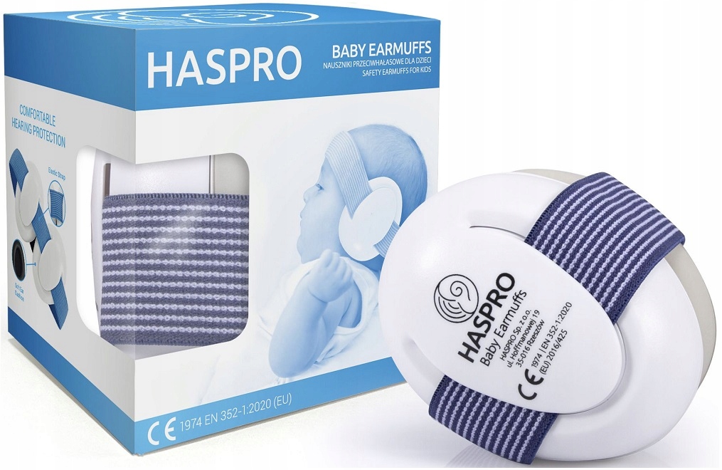 Haspro apsauginės ausų ausinės vaikams nuo 0+