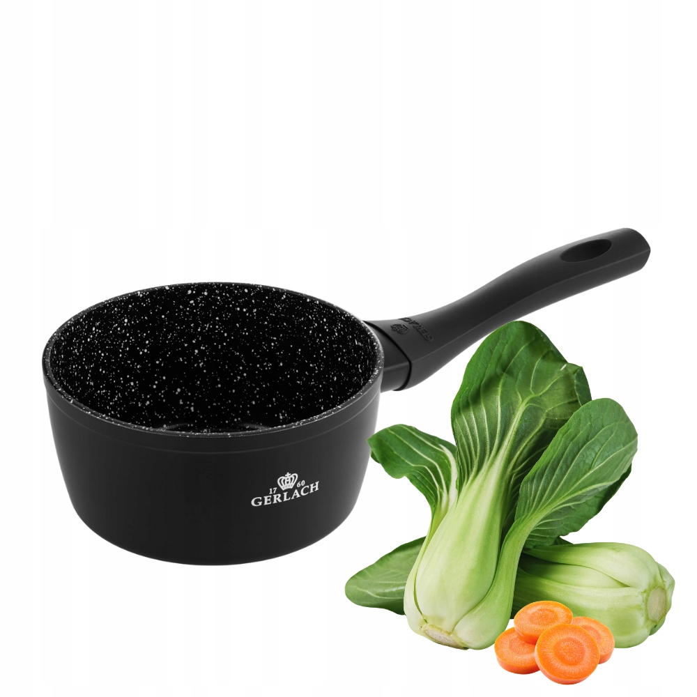GERLACH GRANITEX SAUGUS KELIAS 1,5 L 16 CM INDUKCINĖ KERAMINĖ DANGA XERA DUR 2
