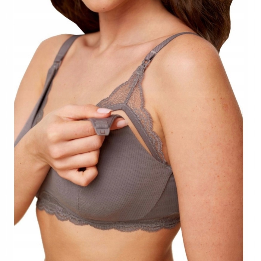 TRIUMPH NATURAL SPOTLIGHT MATERNITY minkštas maitinimui, pagamintas iš modalo 85B