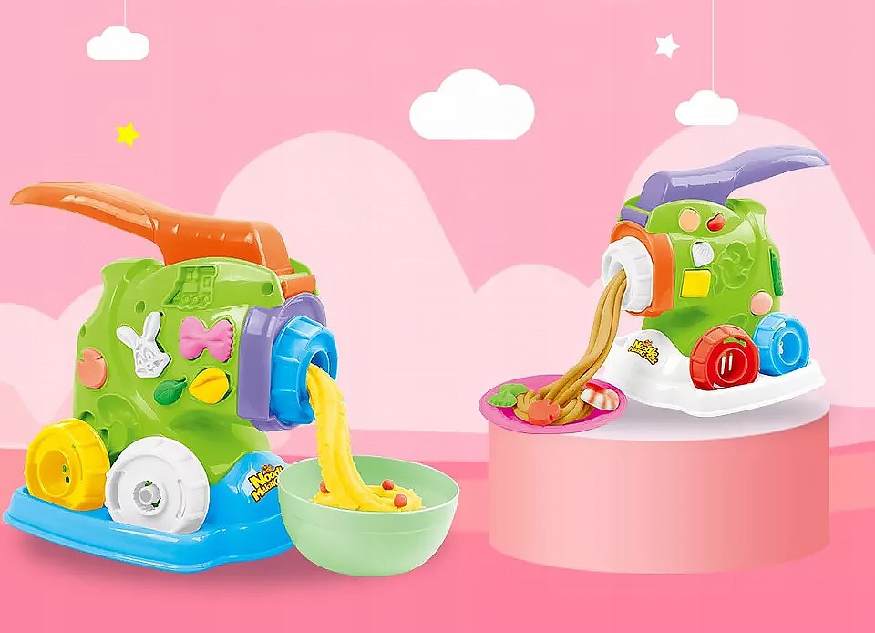 click4TOYS plastilinas su makaronų mašina