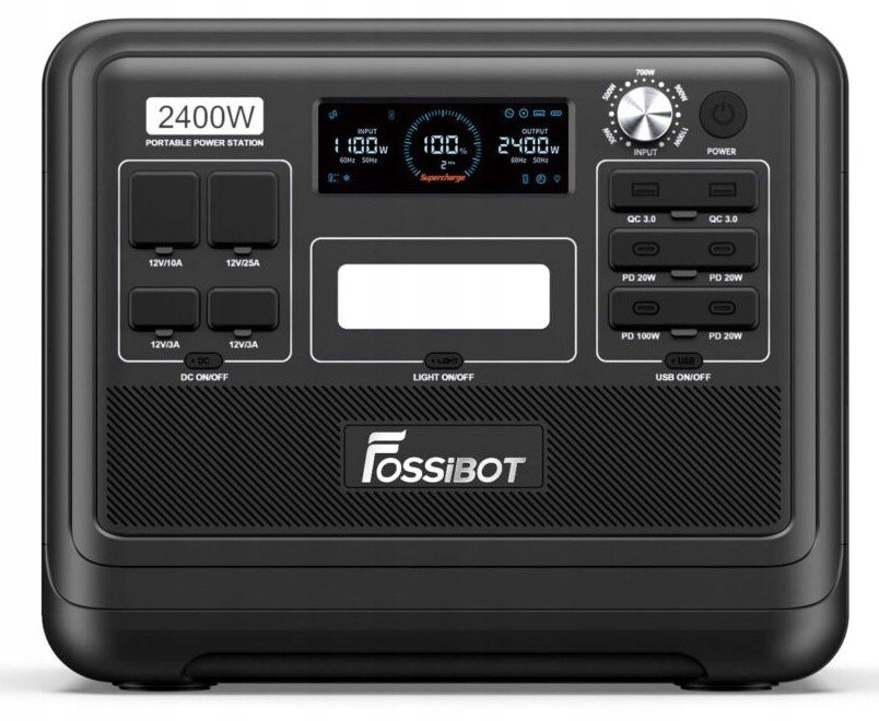 FOSSIBOT F2400 2400W elektrinė