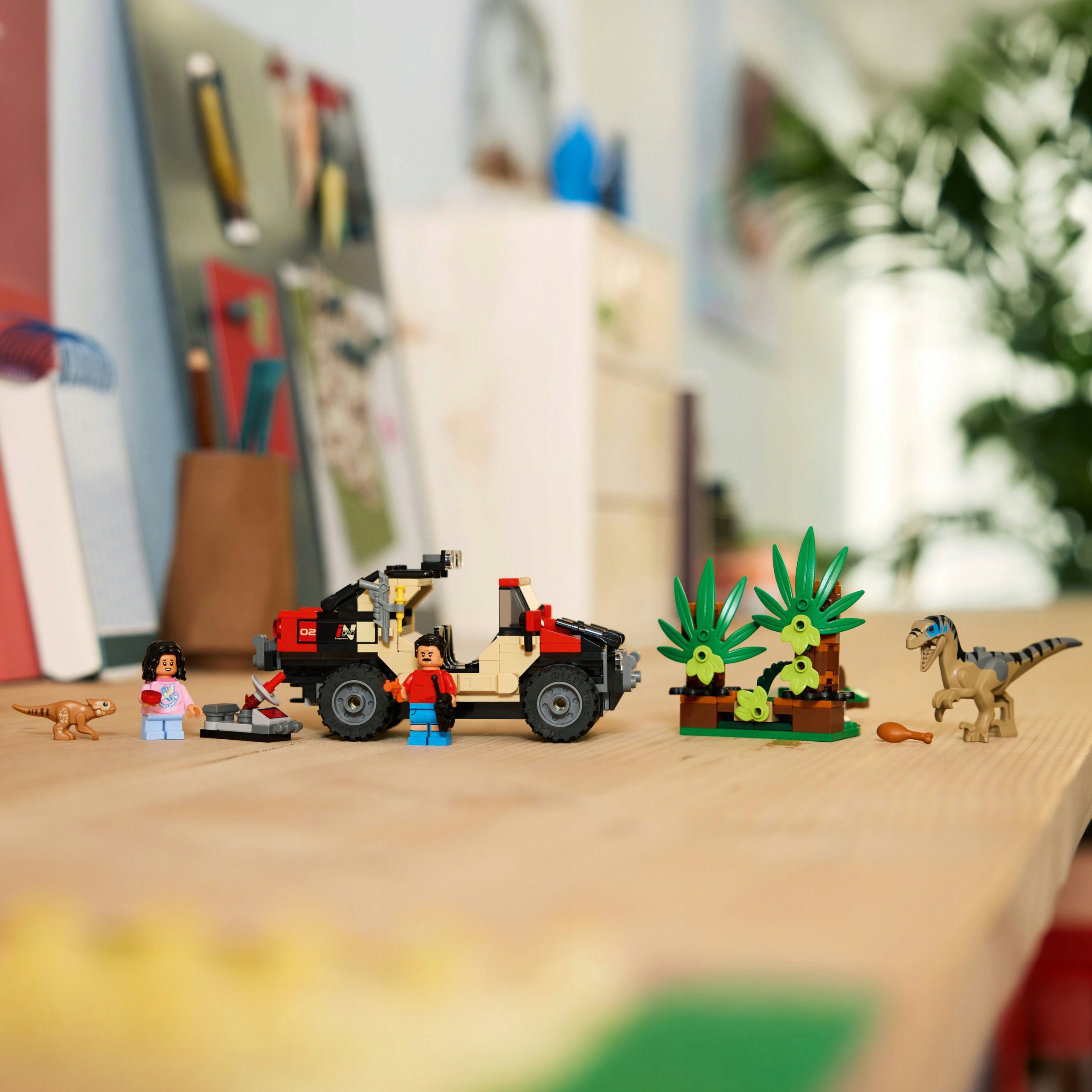 LEGO Jurassic World raptorinė bėgimo 76972