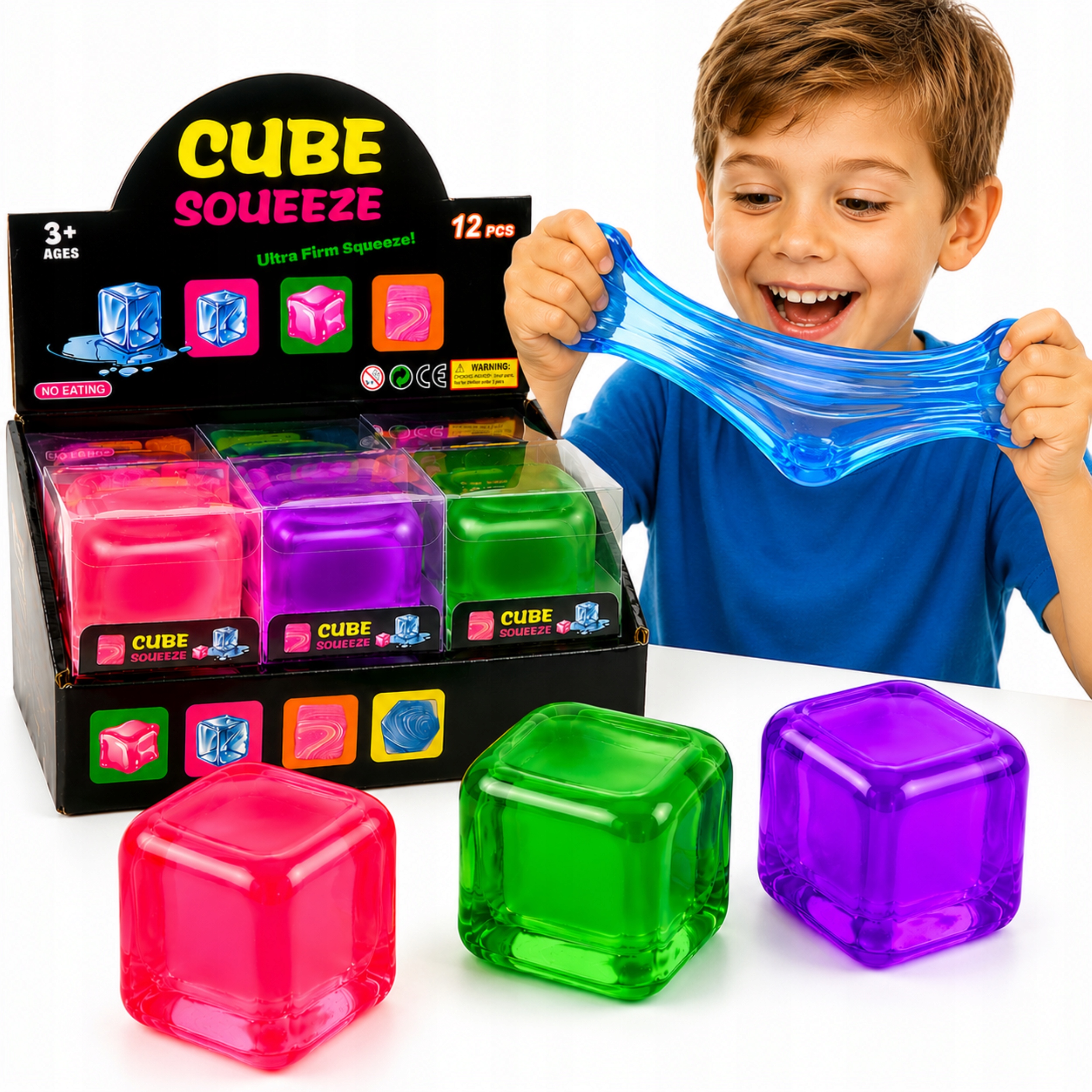 Drobiazgarnia Nice Cube sensorinis antistreso kubas