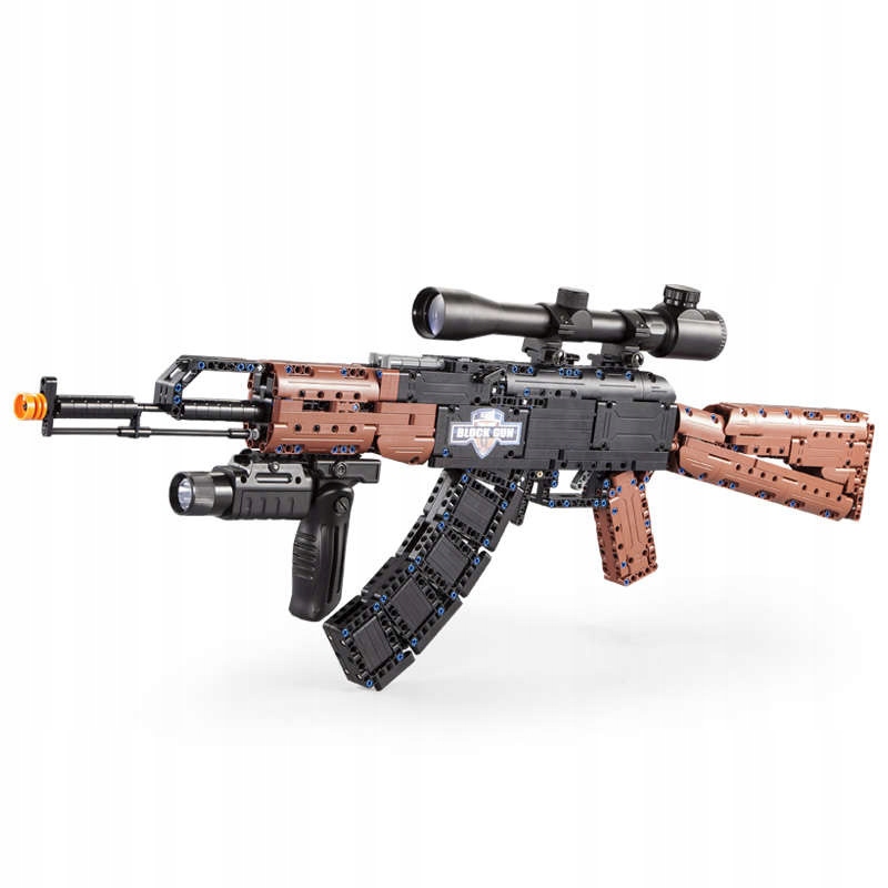 Cada konstruktorius AK-47 karabinetai 738 elementai