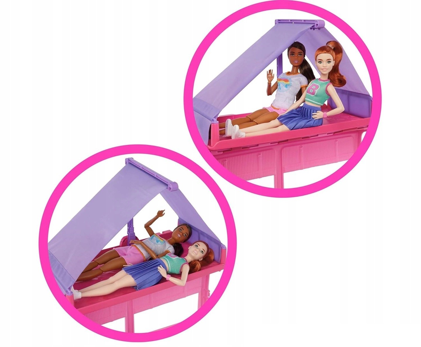 Barbie Dream Camper automobilis su aksesuarais