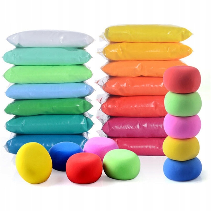 Plastilinas Plastilino rinkinys iš 12 spalvų Minkštas modeliuojamasis molis
