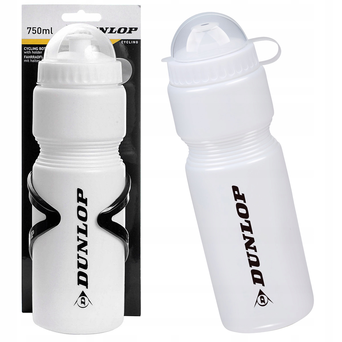 Dunlop dviračio butelis su laikikiu 750ml