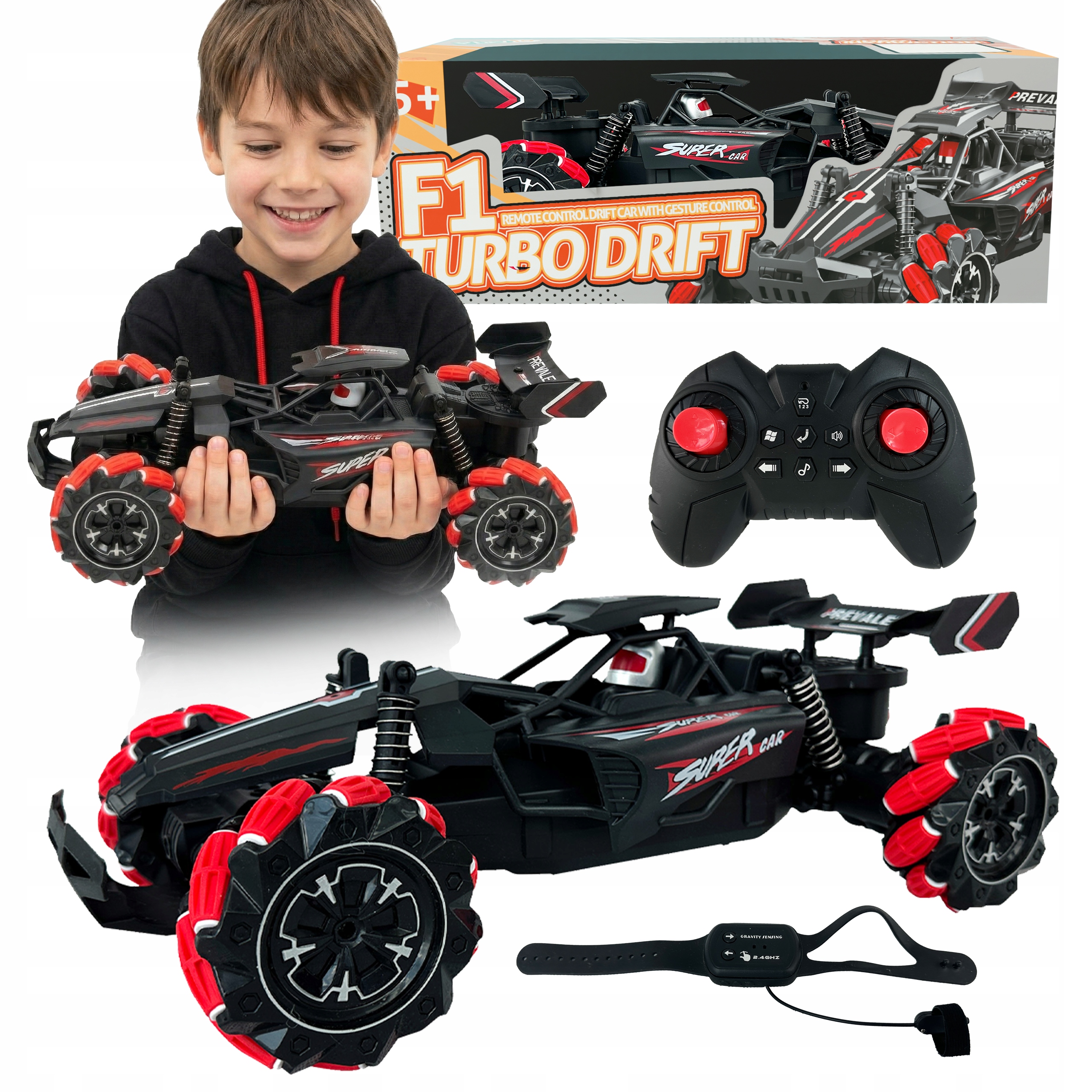 PLAYIO didelis 46 cm nuotolinio valdymo automobilis