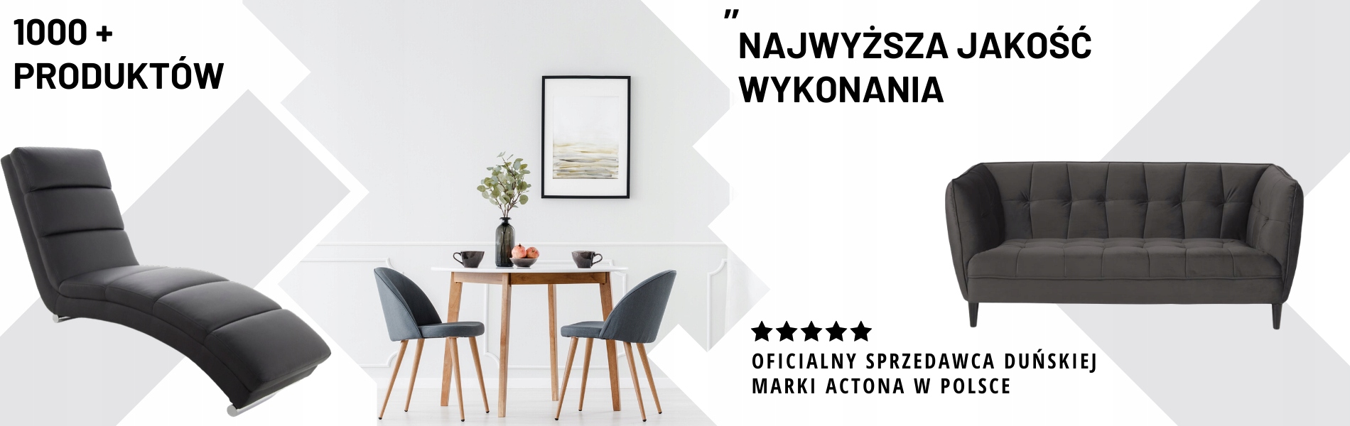 Actona kėdė, pilkas audinys, 1 vnt., aukštos kokybės, LABAI STABILI