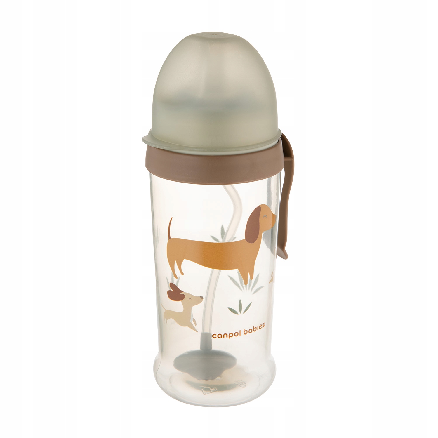 Canpol babies bidon 350 ml niekapek z rurką