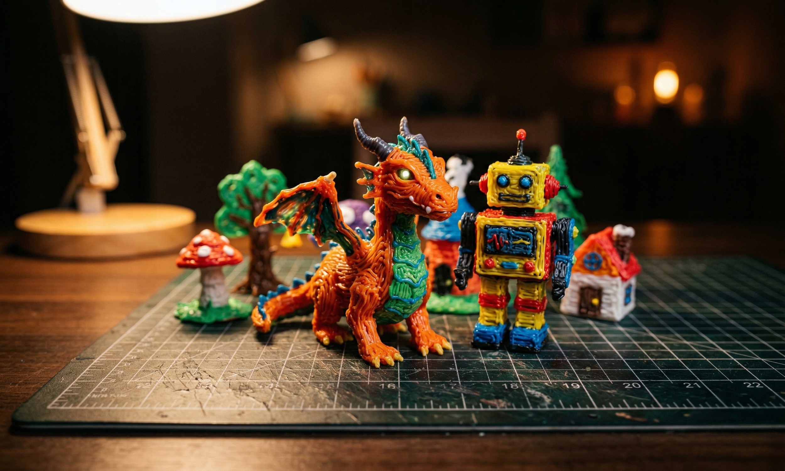 3D RAŠIKLIŲ RINKINYS VAIKAMS 3D SPAUSDINTUVAS + KASETĖS 260 METRU + ŠABLONAI