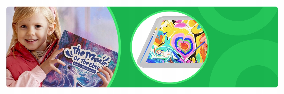 DDOO akvarelės rinkinys vaikams, kreityva, DIY, magiškas
