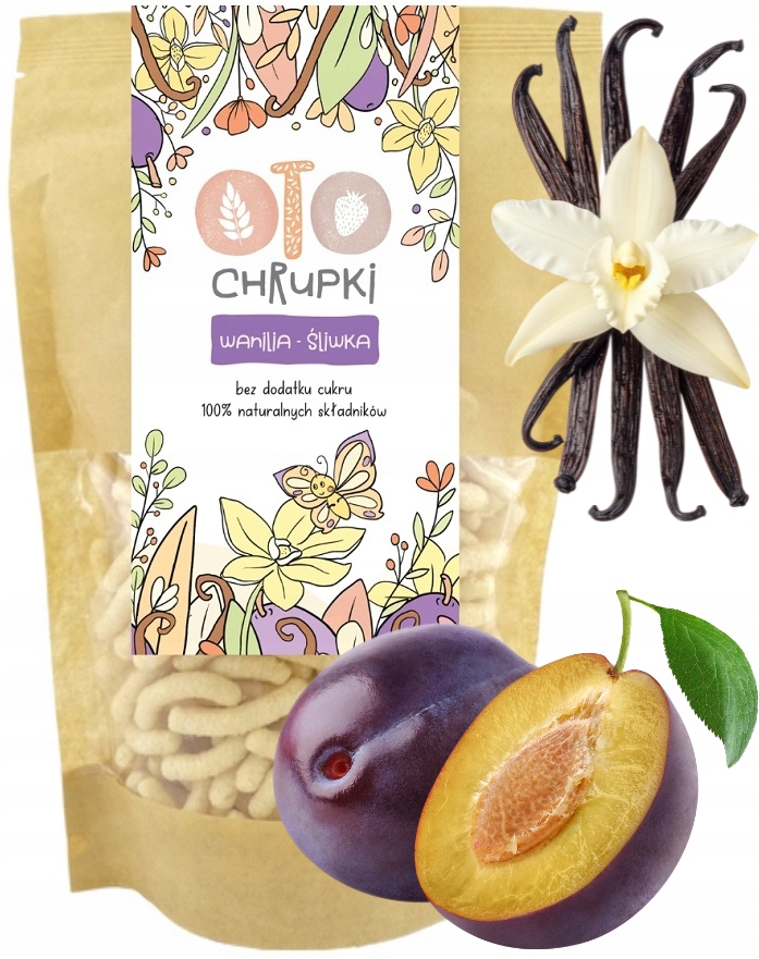 Otolandia grūdėti pagaliukai orkišų plikva vanilė obuolys