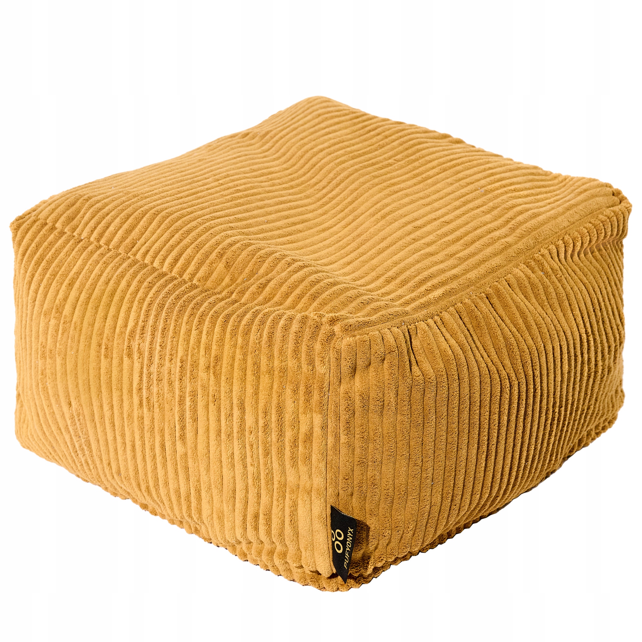 MODERNUS PUFF POUF SEAT 40 CM Kvadratas SVETAINEI MINKŠTAS PĖDŲ ATRAŠTAS